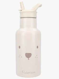 Kidzroom Beary Excited Rustfrit stål Drikkedunk 350ml,