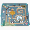 Kinder and Kids Babylegetøj-Labyrint med Magnetisk Pen & Kugler Det Ydre Rum