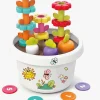Babylegetøj|Kinder and Kids Montessorileg  Kreativ Potte med Planter og Klistermærker, Multifarvet