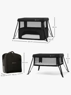 Børn Kinderkraft CAMI Weekendseng, Black