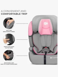 Kinderkraft Autostole 9-36 Kg-COMFORT UP i-Size Autostol, Pink