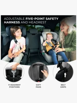 Autostole 9-36 Kg|Kinderkraft COMFORT UP i-Size Autostol, Grey Grå