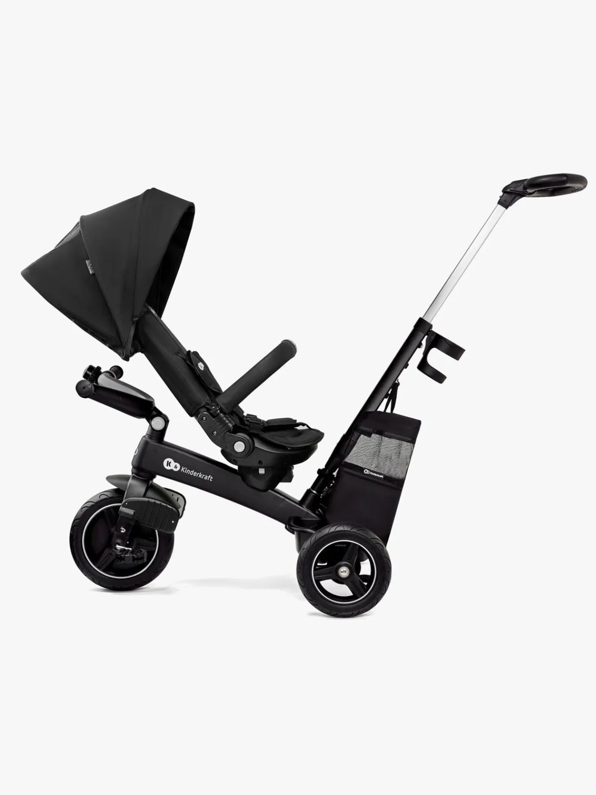 Kinderkraft Cykler-EASYTWIST Trehjulet Cykel, Sort
