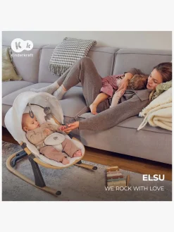 Kinderkraft ELSU Skråstol, Grå