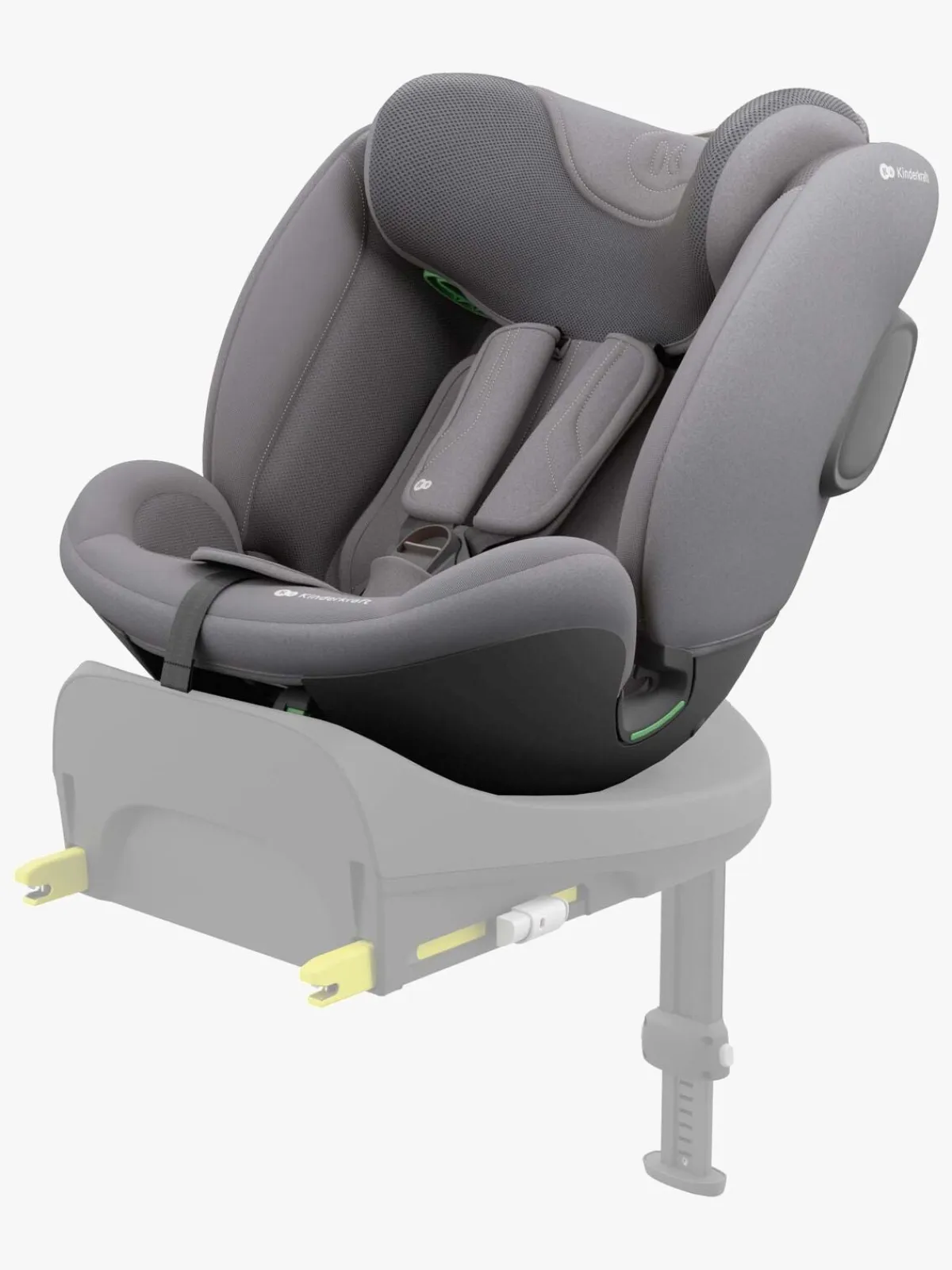 Kinderkraft Autostole 9-36 Kg|Autostole 0-13 Kg-ENDURA SAFE Modulsystem, Grey