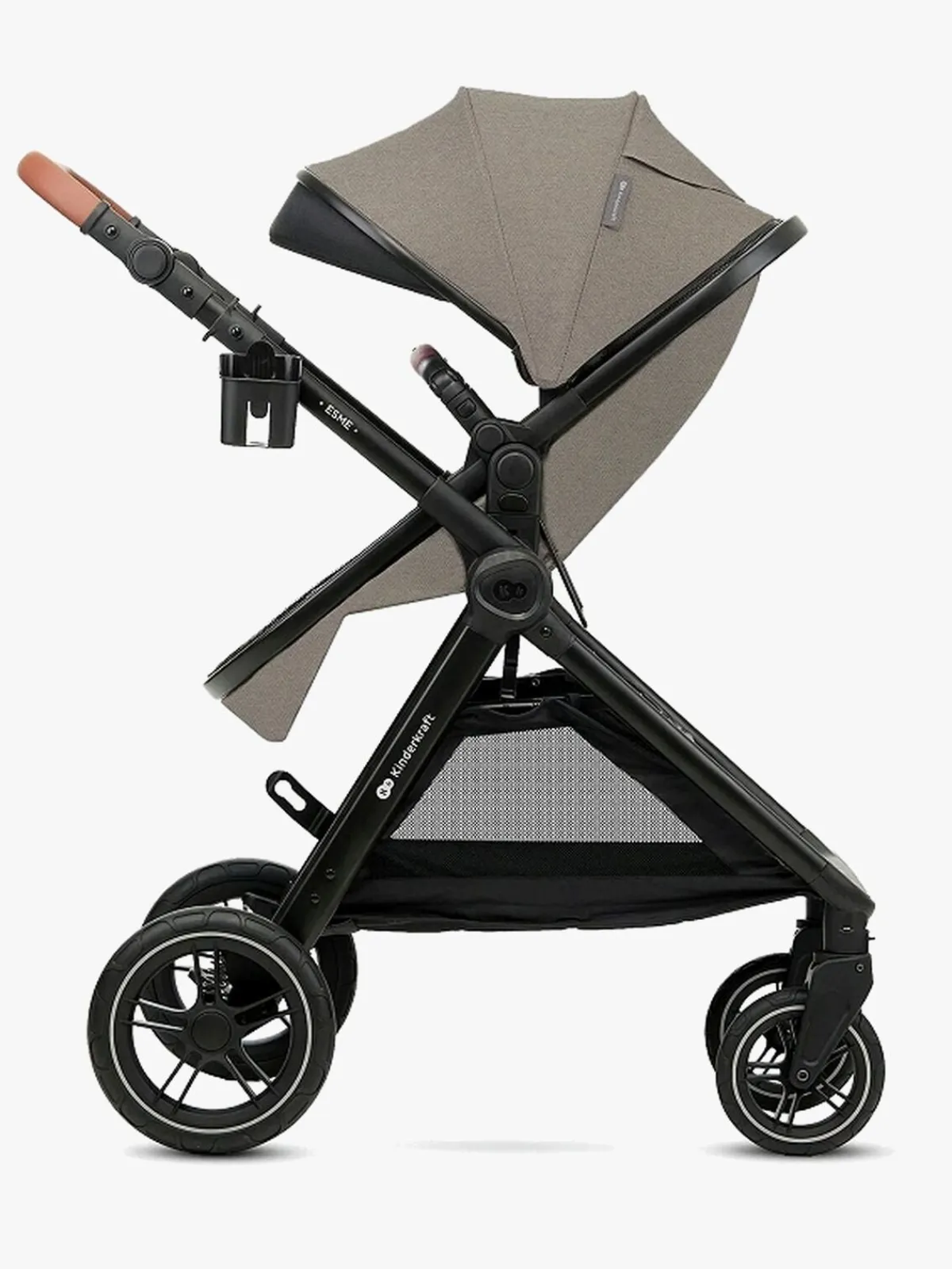 Kinderkraft ESME PRO 3-in-1 Duovogn Travelsystem, Sand
