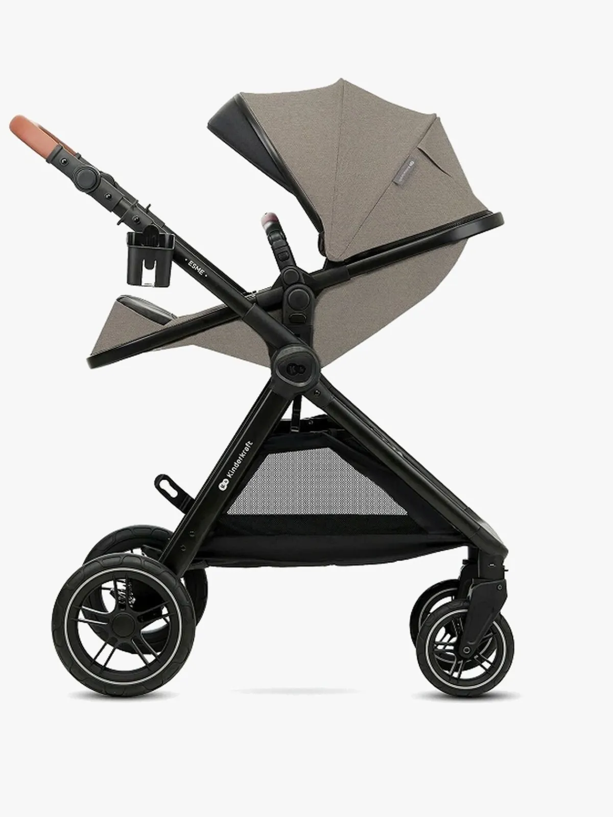 Kinderkraft ESME PRO 3-in-1 Duovogn Travelsystem, Sand