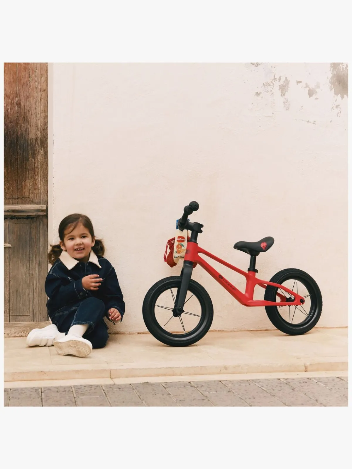Kinderkraft Cykler-ETER Løbecykel, Limefarvet