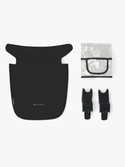 Duo- & Kombivogne|Kinderkraft 3-i-1 NEWLY Kombivogn Travelsystem, Classic Black Sort
