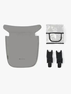 Kinderkraft Duo- & Kombivogne-3-i-1 NEWLY Kombivogn Travelsystem, Moonlight Grey