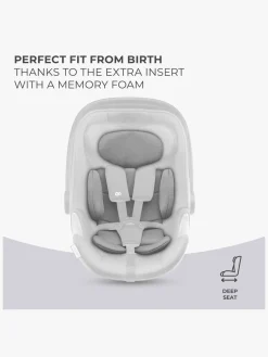 Kinderkraft Autostole 0-13 Kg-I-CARE i-Size Autostol Baby, Cool Grey
