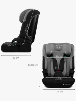 Kinderkraft I-COMFY i-Size Autostol, Dark Grey