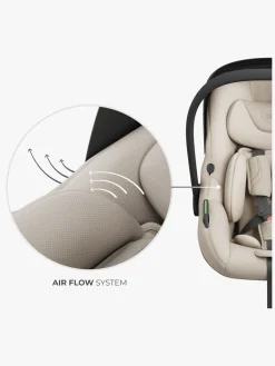 Autostole 0-13 Kg|Kinderkraft I-LITE Autostol Baby, Beige