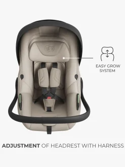 Autostole 0-13 Kg|Kinderkraft I-LITE Autostol Baby, Beige