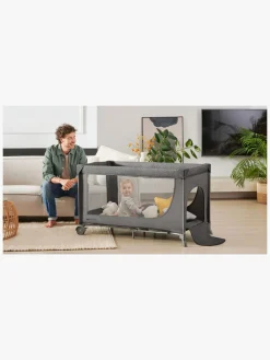 Børnesenge & Tilbehør|Kinderkraft JOY 2 Weekendseng, Dark Grey Grå