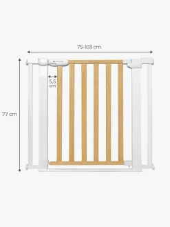 Kinderkraft LOCK&GO Sikkerhedsgitter, Wood