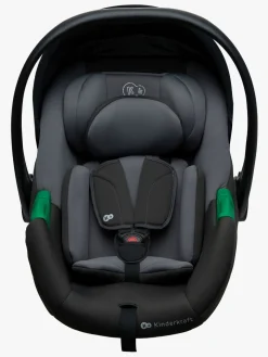 Autostole 0-13 Kg|Kinderkraft MINK PRO 2 i-Size Autostol Baby inkl MINK FX 2 SET BLACK Base, Grey Grå/Sort