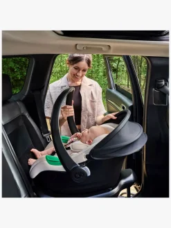 Autostole 0-13 Kg|Kinderkraft MINK PRO 2 i-Size Autostol Baby inkl MINK FX 2 SET BLACK Base, Grey Grå/Sort