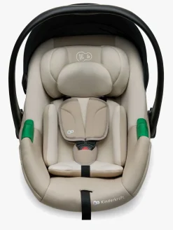Kinderkraft Autostole 0-13 Kg-MINK PRO 2 i-Size Autostol Baby inkl MINK FX 2 SET BLACK Base, Beige