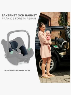 Autostole 0-13 Kg|Kinderkraft MINK PRO i-Size Autostol Baby inkl MINK FX Base, Black