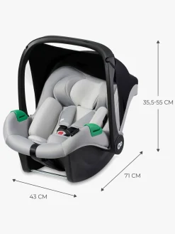 Kinderkraft Autostole 0-13 Kg-MINK PRO i-Size Autostol Baby, Grey