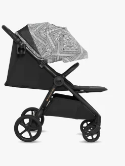 Rejseklapvogne|Kinderkraft MITZY BIZUU Klapvogn, Lunar Black Sort