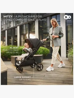 Kinderkraft MITZY Klapvogn, Linen