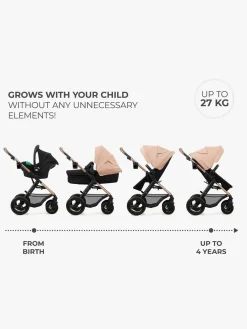 Kinderkraft MOOV 2 4-in-1 Air Duovogn, Sand