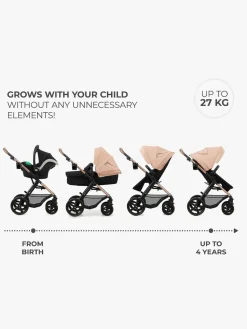 Duo- & Kombivogne|Kinderkraft MOOV 2 4-in-1 Duovogn, Sand Beige