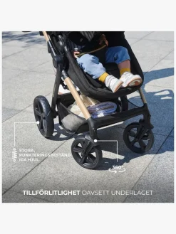 Kinderkraft MOOV 2 3-in-1 Kombivogn, Sand