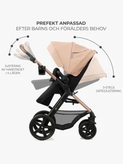 Kinderkraft MOOV 2 3-in-1 Kombivogn, Sand