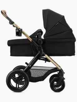 Duo- & Kombivogne|Kinderkraft MOOV 2 XL Air Kombivogn, Pure Black Sort