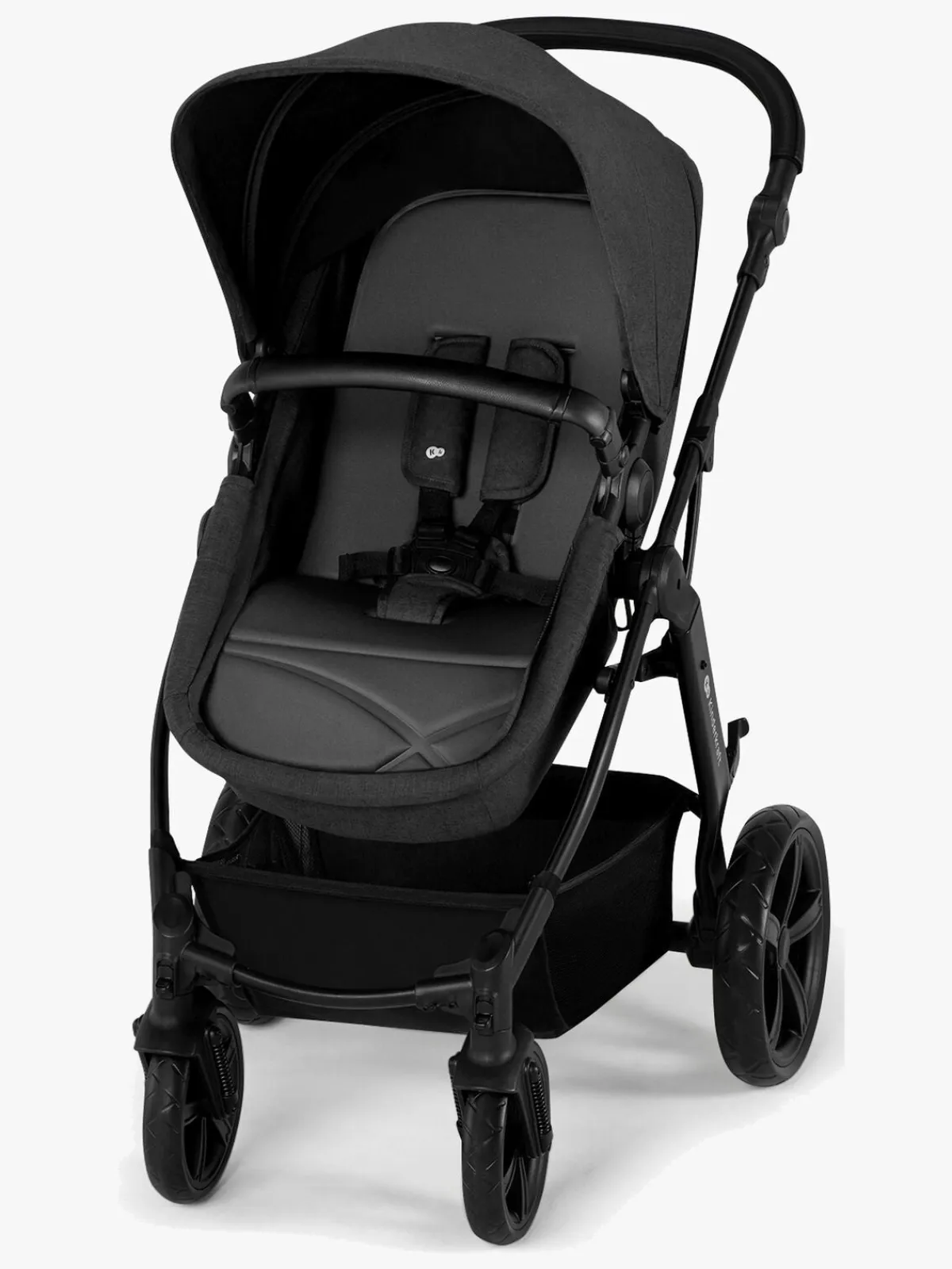 Kinderkraft Duo- & Kombivogne-MOOV CT 3-in-1 Mink Pro Kombivogn, Black
