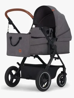 Kinderkraft Vognpakker-Multifunctional 3-in-1 B-Tour Mink Pro Kombivogn, Dark Grey