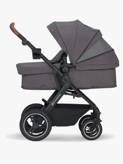 Kinderkraft Vognpakker-Multifunctional 3-in-1 B-Tour Mink Pro Kombivogn, Dark Grey