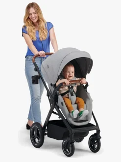 Kinderkraft Multifunctional 3-in-1 B-Tour Mink Pro Kombivogn, Light Grey