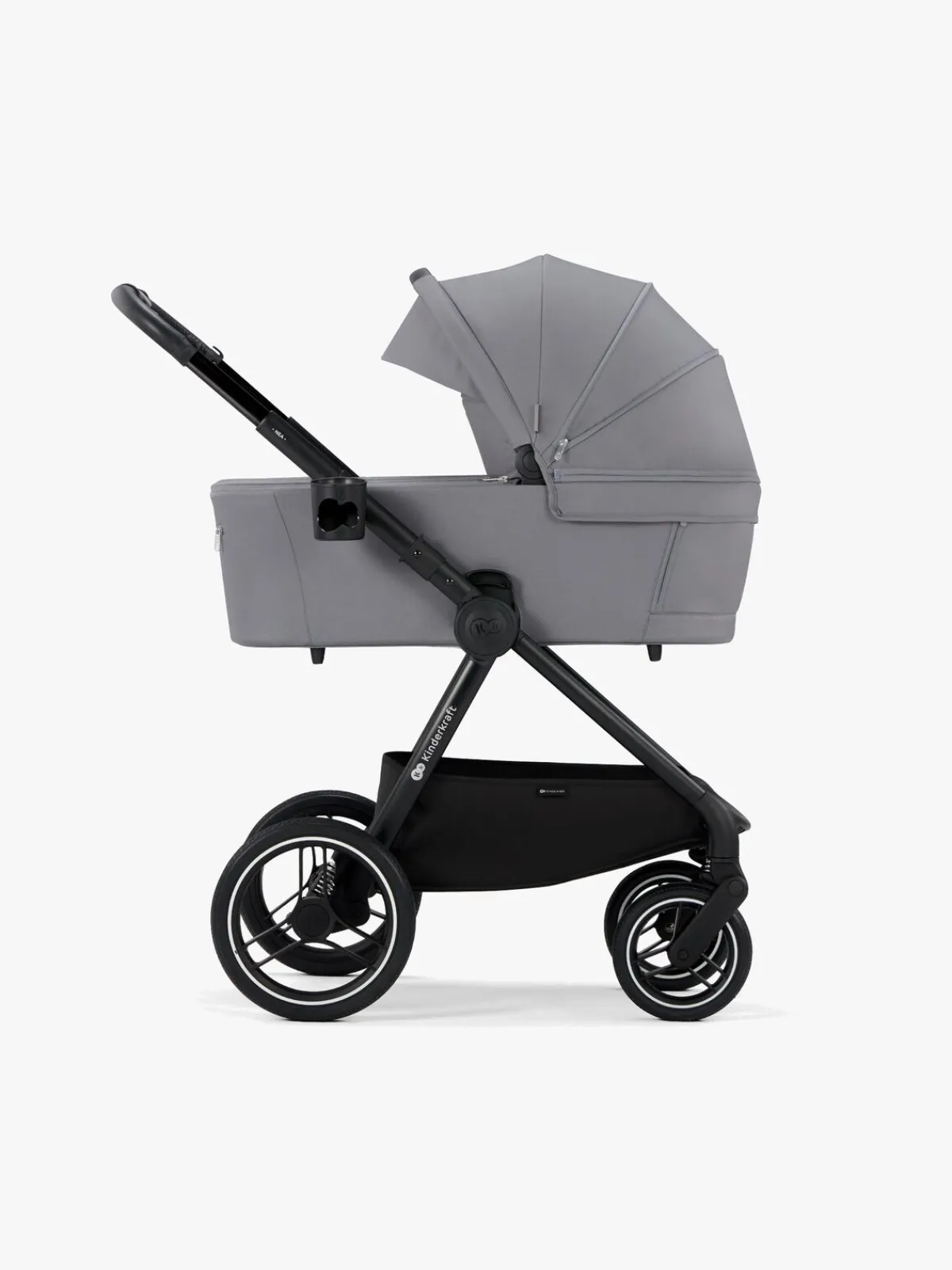 Kinderkraft Duo- & Kombivogne-NEA 2-in-1 Duovogn, Platinum Grey