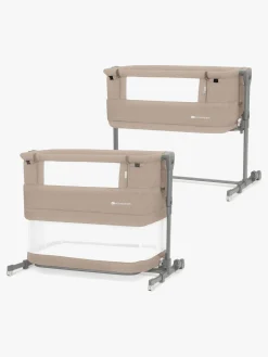 Børn Kinderkraft Børnesenge & Tilbehør-NESTE GROW Bedside Crib, Beige