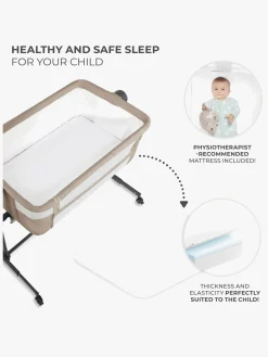 Børn Kinderkraft Neste Up 2 Bedside Crib,