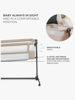 Børn Kinderkraft Neste Up 2 Bedside Crib,