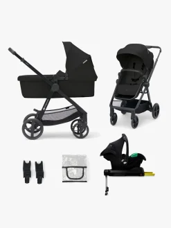 Kinderkraft NEWLY Mink Pro Kombivogn 4-i-1, Classic Black