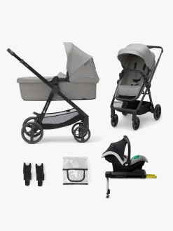 Kinderkraft NEWLY Mink Pro Kombivogn 4-i-1, Moonlight Grey