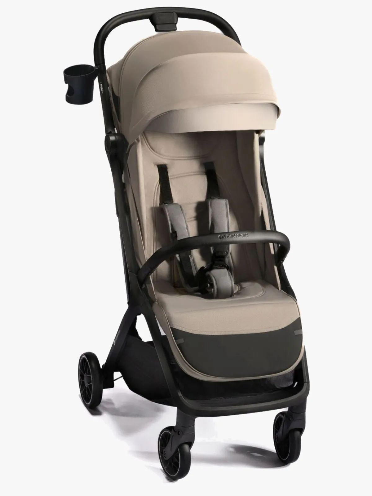 Klapvogne|Kinderkraft NUBI 2 Klapvogn, Sand Beige