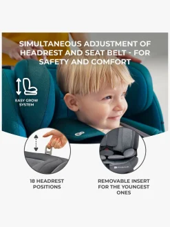 Kinderkraft Autostole 9-36 Kg-ONETO3 i-Size Autostol, Cool Grey