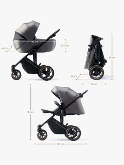 Kinderkraft Prime 2 2-in-1 Duovogn, Shadow Grey