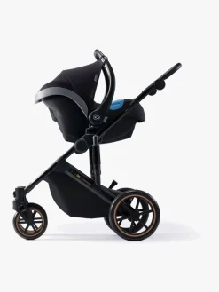 Kinderkraft Duo- & Kombivogne-PRIME 2 3-in-1 Duovogn Travelsystem inkl. Mink Pro, Venezian Black