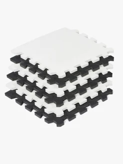 Børn Kinderkraft Puslespilstæppe 150x180 Foam, Sort