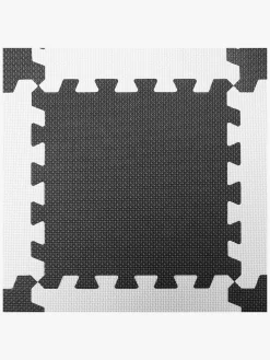 Børn Kinderkraft Puslespilstæppe 150x180 Foam, Sort