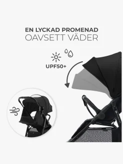 Kinderkraft RINE Klapvogn, Classic Black