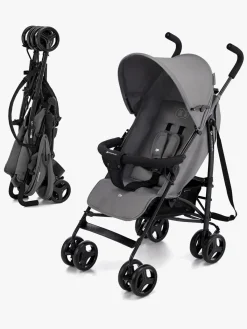Rejseklapvogne|Kinderkraft Tik Klapvogn, Stone Grey